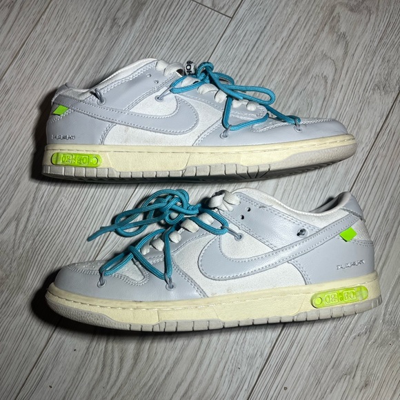 off white dunk low lot 2 size 8 - Picture 1 of 5